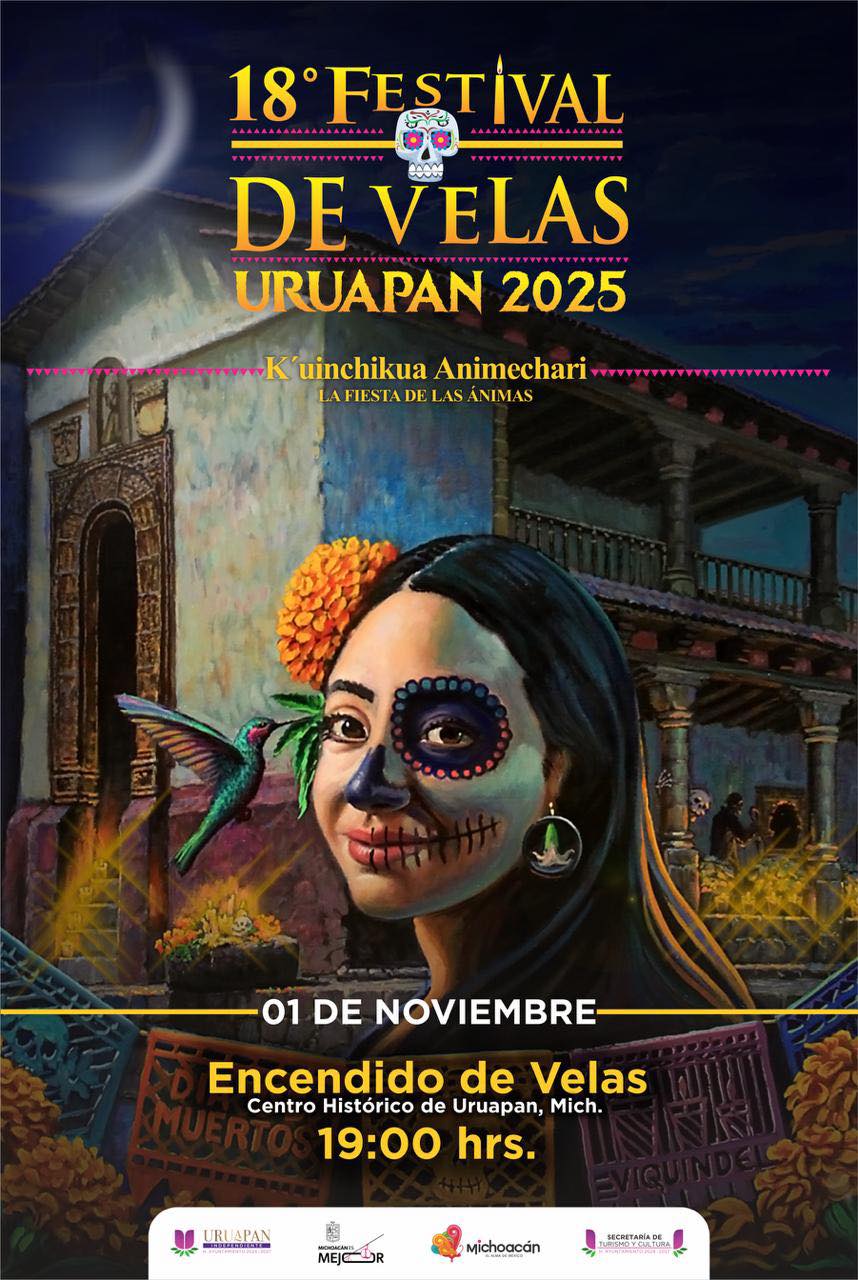 XVIII festival de velas en Uruapan 2025 1 evento festival velas 2025 uruapan